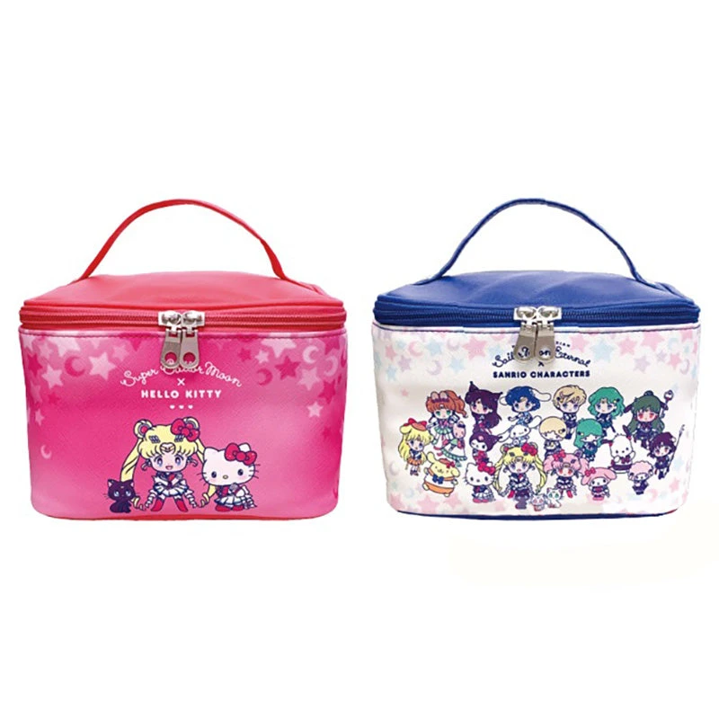 Sailor Moon X Sanrio Characters Zipper Vanity Bag 3 Sailor Moon X Sanrio Characters Zipper Vanity Bag