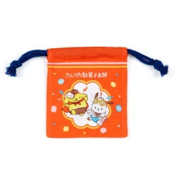 Sanrio Dagashi Honpo Drawstring Bag Set -Kids Home Store 4550337285145 6c8527e13cfd176186db43348db014b6 08134