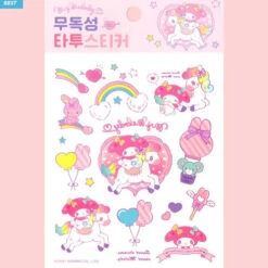 Sanrio Character Tattoo Sheet -Kids Home Store 8809654911647 2