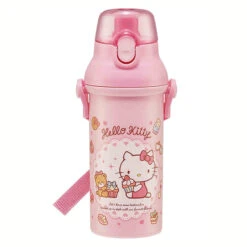 SANRIO Hello Kitty Water Bottle With Strap