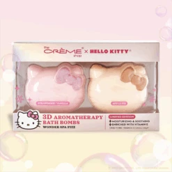 Hello Kitty X The Crème Shop Aromatherapy Bath Bomb Duo