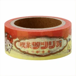 Sanrio Retro Cafe Masking Tape Parfait Case Set -Kids Home Store ScreenShot2023 01 17at11.59.00AM