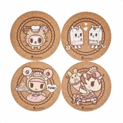 Tokidoki Sweet Café Coaster Set Of Four