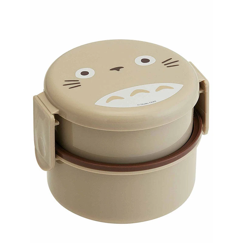 Totoro Round Stacking Bento 3 Totoro Round Stacking Bento