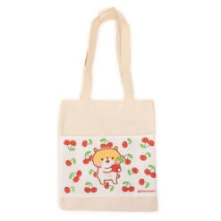 Chewyhams Pocket Eco Tote Bag -Kids Home Store cherry2