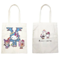 SANRIO Tokidoki For Hello Kitty Sushi Shop Tote Bag -Kids Home Store cream 41287b17 7cd8 42de 8bab c74785e540cc