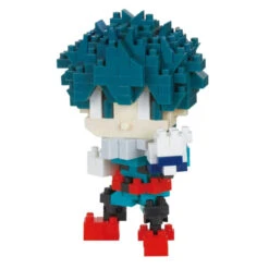 My Hero Academia Izuku Midoriya Nanoblock Charanano Series Kit -Kids Home Store dekunano1