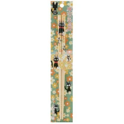 Jiji Green Flowers Bamboo Chopsticks