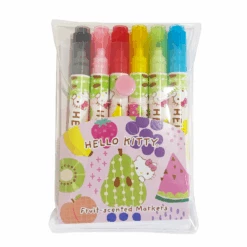 SANRIO Hello Kitty Fruit Scented Markers Set