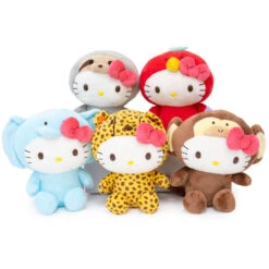 SANRIO Hello Kitty Tropical Animal 7" Plush