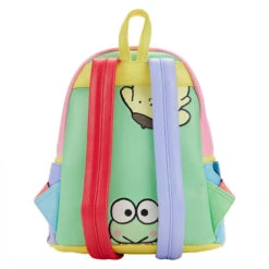 LOUNGEFLY Hello Kitty And Friends Color Block Mini Backpack 14 LOUNGEFLY Hello Kitty And Friends Color Block Mini Backpack -Kids Home Store hkbackpackcolorblock5