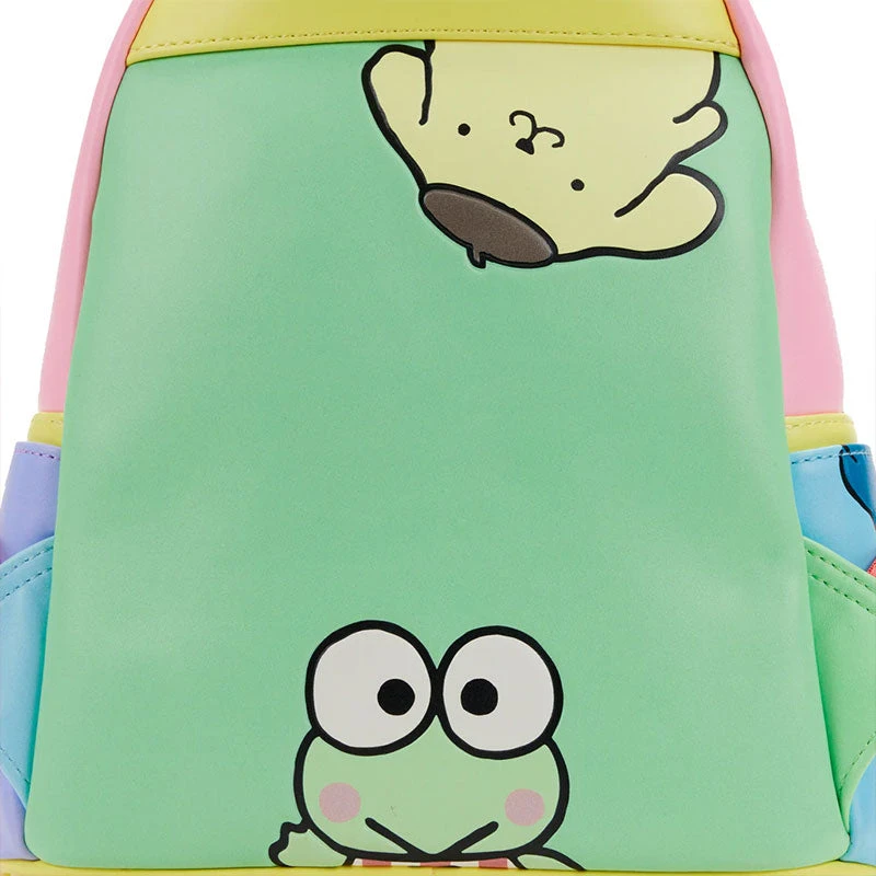 LOUNGEFLY Hello Kitty And Friends Color Block Mini Backpack 8 LOUNGEFLY Hello Kitty And Friends Color Block Mini Backpack - Image 6