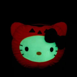 Sanrio Halloween Glow-in-the-Dark Plush Basket -Kids Home Store hkv2