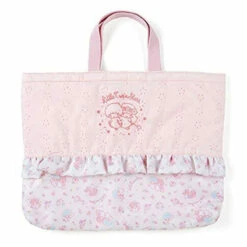 Sanrio Frilled Tote Bag -Kids Home Store littletwinstarsfrilledtote