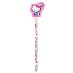 SANRIO Hello Kitty Pink Pop Pencil And Eraser