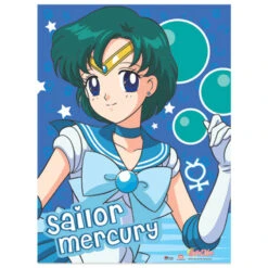 Sailor Mercury Wall Scroll