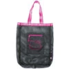 SANRIO Hello Kitty Black & Pink Mesh Large Shoulder Tote Bag -Kids Home Store meshtote