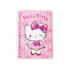 SANRIO Hello Kitty Girly Ribbon Mini Spiral Notebook