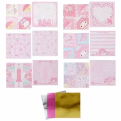 Sanrio Foil Origami Memo Pad -Kids Home Store mmo2
