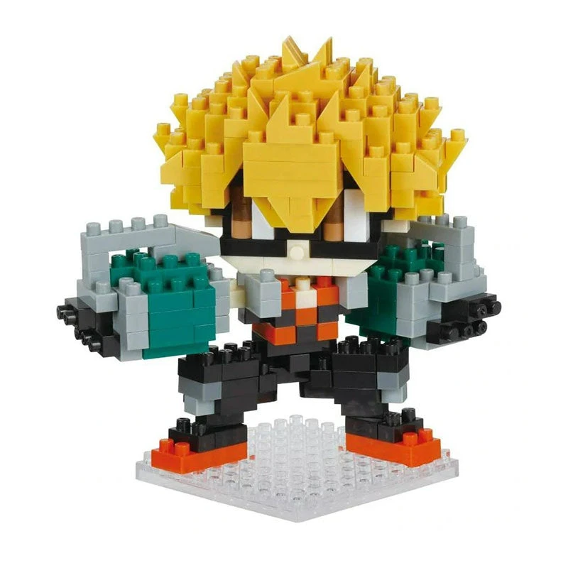 My Hero Academia Katsuki Bakugo Nanoblock Charanano Series Kit 4 My Hero Academia Katsuki Bakugo Nanoblock Charanano Series Kit - Image 2