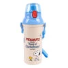 Peanuts Snoopy One-Touch Water Bottle With Shoulder Strap