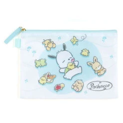 SANRIO Pochacco Spring 3 Piece Flat Pouch Set -Kids Home Store pouchset4pochacco