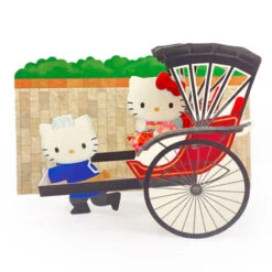 SANRIO Hello Kitty And Dear Daniel Wagon Pop-Up Card
