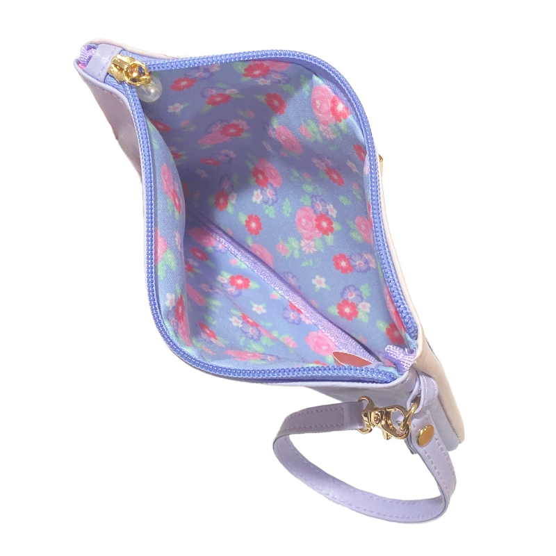 SANRIO Hello Kitty Pretty Rose Flat Pouch 4 SANRIO Hello Kitty Pretty Rose Flat Pouch - Image 2