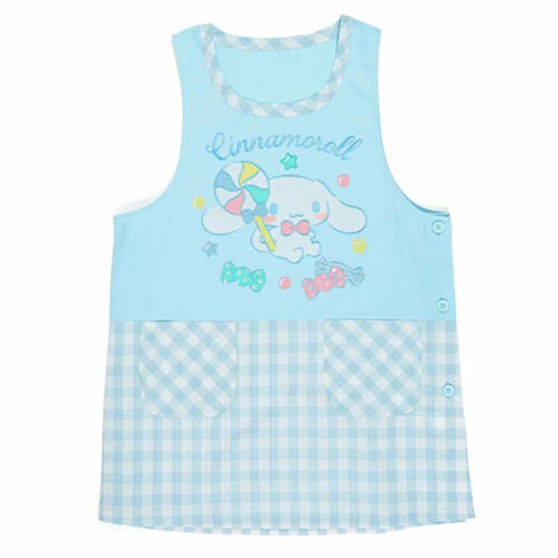 SANRIO Cinnamoroll Plaid Apron 3 SANRIO Cinnamoroll Plaid Apron