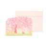 SANRIO Hello Kitty Sakura Tree Greeting Card -Kids Home Store sakuragreetingcard