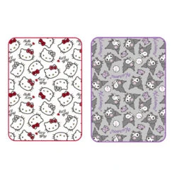 Sanrio Characters Face Pattern Blankets