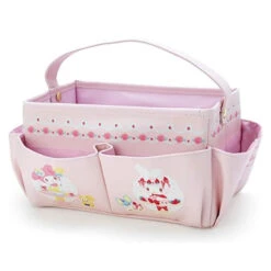 SANRIO My Melody Sweet Lookbook Cosmetic Basket -Kids Home Store slbbasketfront