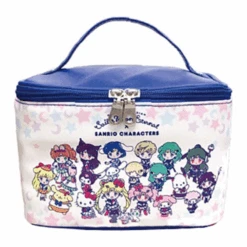 Sailor Moon X Sanrio Characters Zipper Vanity Bag 7 Sailor Moon X Sanrio Characters Zipper Vanity Bag -Kids Home Store sm2