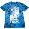 Tie Dye Snake Girl Blue Men's Tee -Kids Home Store snake