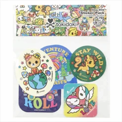 Tokidoki Stay Wild Sticker Pack Of 5