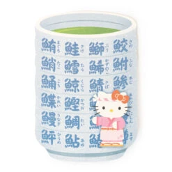 SANRIO Hello Kitty Conveyor Belt Sushi Greeting Card