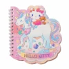 SANRIO Hello Kitty Unicorn Color Die-Cut Notepad -Kids Home Store unipadfront