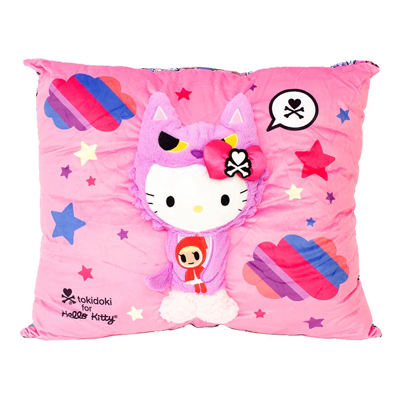 SANRIO Tokidoki For Hello Kitty Camp Wolf Cushion 3 SANRIO Tokidoki For Hello Kitty Camp Wolf Cushion